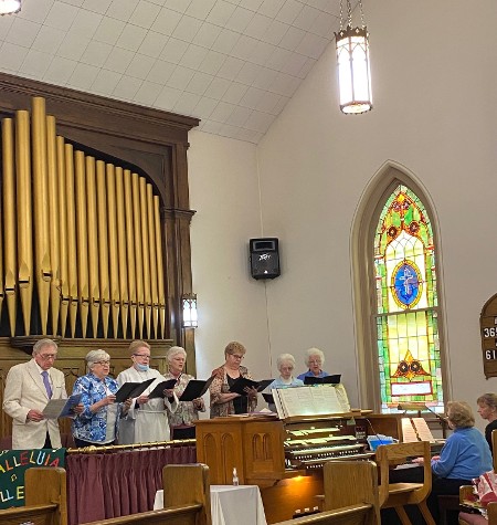 Group of People Singing Group of People Singing